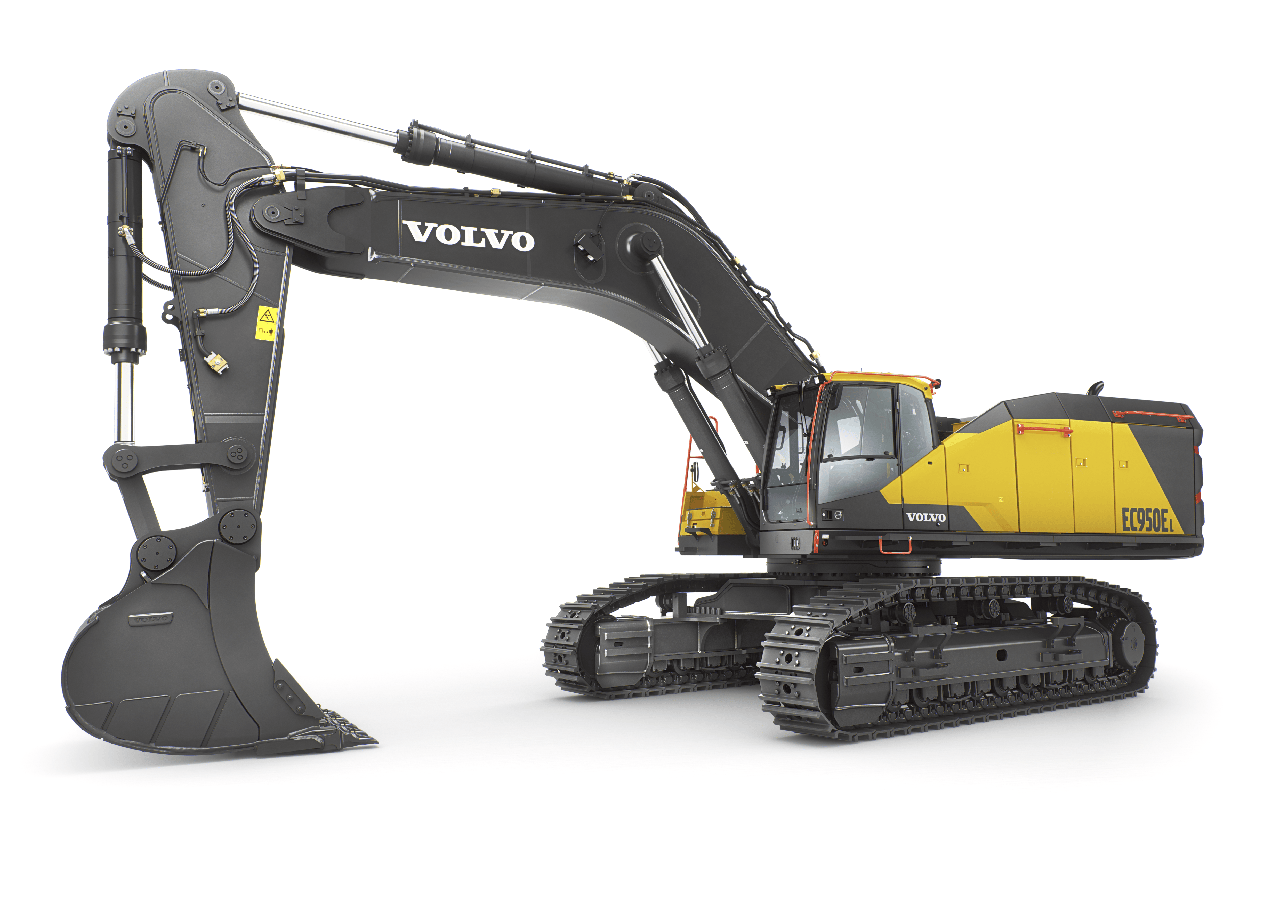 მუხლუხა ექსკავატორი Volvo EC950EL
